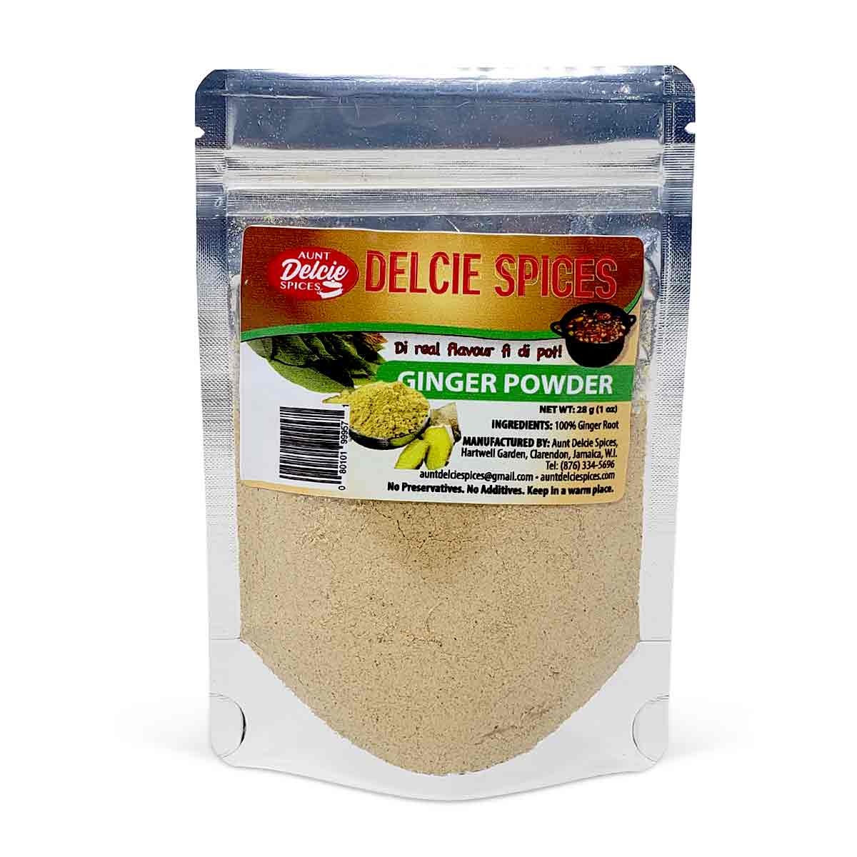 Aunt Delcie Ginger Powder, 1oz